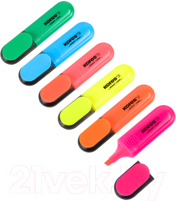 Набор маркеров Kores Bright Liner / 36160.01