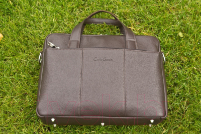 Сумка для ноутбука Carlo Gattini Classico Vezzani / 1018-04 (темно-коричневый)