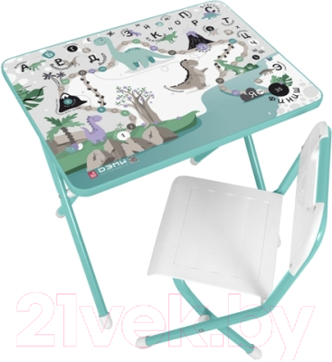 Комплект мебели с детским столом Дэми Динозавры