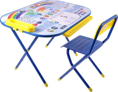 Комплект мебели с детским столом Дэми Дошколенок Блокнот - фото