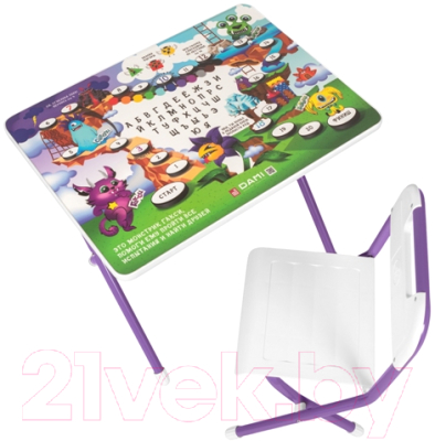 Комплект мебели с детским столом Дэми Монстры