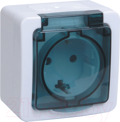 Розетка IEK Гермес Plus ERMP12-K03-16-54-EC - фото