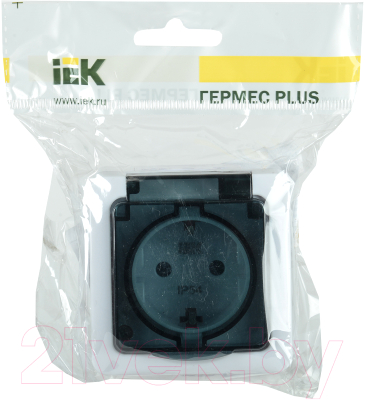 Розетка IEK Гермес Plus ERMP12-K03-16-54-EC