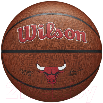 Баскетбольный мяч Wilson NBA Chicago Bulls / WTB3100XBCHI - фото