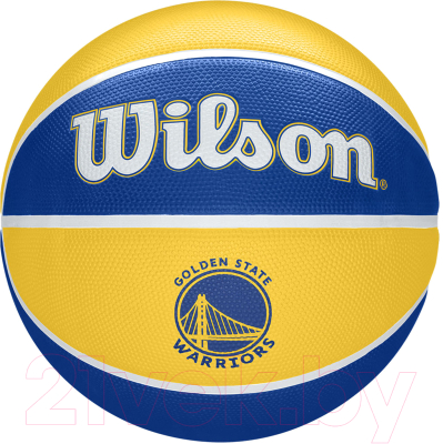 Баскетбольный мяч Wilson NBA Team Tribute Goldern State / WTB1300XBGOL - фото