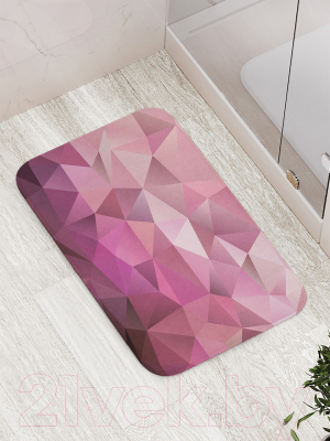 Коврик для ванной JoyArty Геометрические холмы / bath_12458