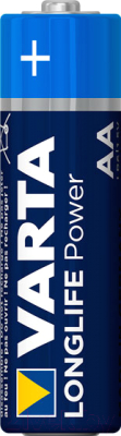 Комплект батареек Varta Longlife Power 4 AA 1.5V LR6 / 04906113414 - фото