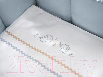 Комплект постельный для малышей Perina Toys Sateen Collection / ТСК6-02.2