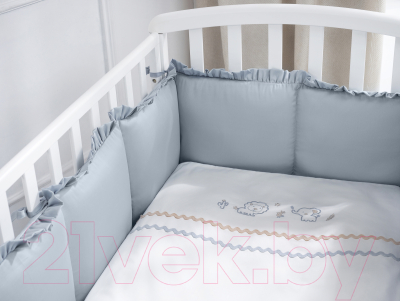 Комплект постельный для малышей Perina Toys Sateen Collection / ТСК6-02.2