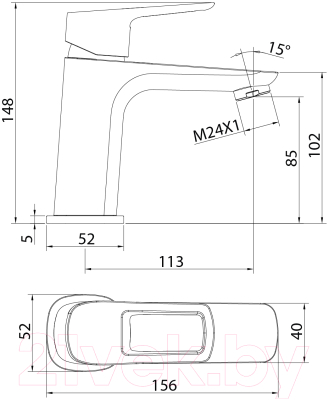 Смеситель IDDIS SPISB00i01