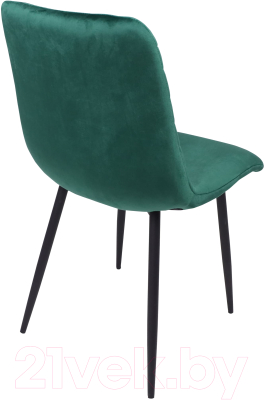 Стул AksHome Violin (зеленый велюр/черный)
