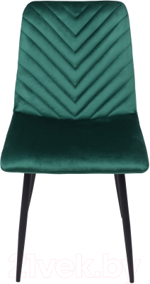 Стул AksHome Violin (зеленый велюр/черный)