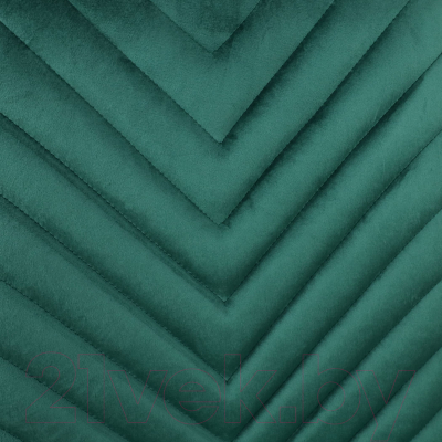 Стул AksHome Violin (зеленый велюр/черный)