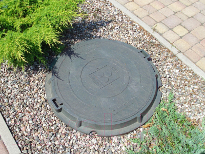 Люк канализационный Сандкор Легкий А15 15кН