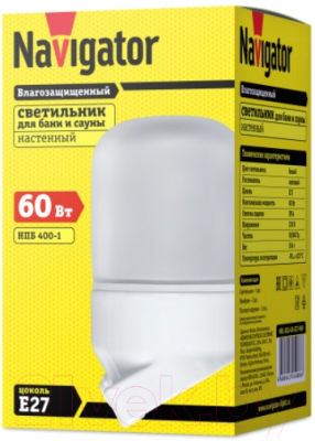 Светильник ЖКХ Navigator 14 088 NBL-SA2-60-E27-WH