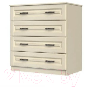 Комод Bravo Мебель Кантри (слоновая кость) - фото