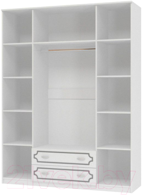 Шкаф Bravo Мебель Лак ШР-4 2 ящика 2 зеркало