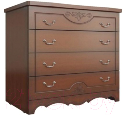 Комод Bravo Мебель Лотос (орех экко/орех) - фото