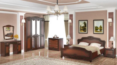 Прикроватная тумба Bravo Мебель Лотос