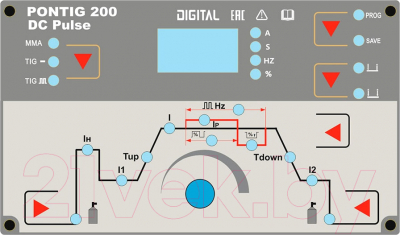 Сварочный аппарат Most PONTIG 200 DC Pulse / 51MW200001