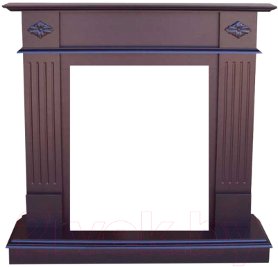 Портал для камина Смолком Brighton STD-ASP (махагон коричневый антик) - фото