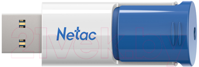 Usb flash накопитель Netac 64GB (NT03U182N-064G-30BL) - фото