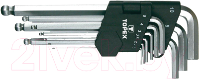 Набор ключей Topex 35D957 - фото