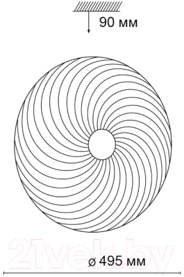 Потолочный светильник Sonex Florsa 3060/EL