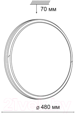 Потолочный светильник Sonex Kepa RGB 3058/EL