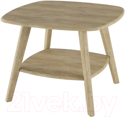 Журнальный столик Калифорния мебель Хадсон (дуб сонома) - фото