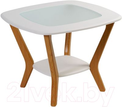 Журнальный столик Калифорния мебель Мельбурн (белый) - фото