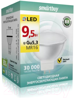 Лампа SmartBuy SBL-GU5_3-9_5-30K