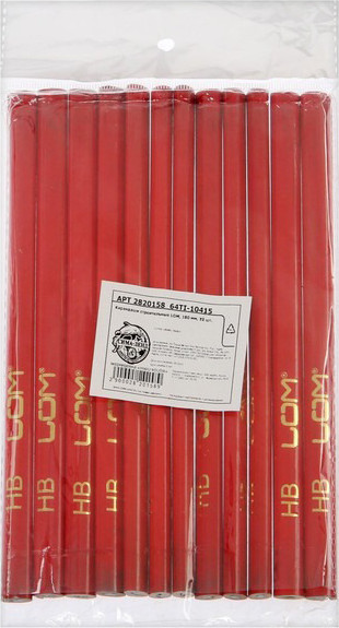 Карандаш строительный LOM 2820158