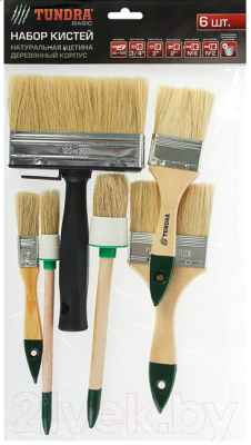 Набор кистей малярных Tundra 1818261
