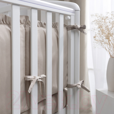 Комплект постельный для малышей Perina Toys Sateen Collection / ТСК6-02.4