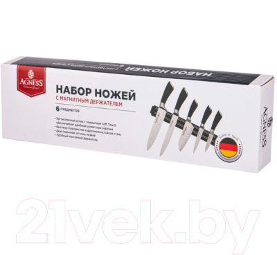 Набор ножей Agness 911-042