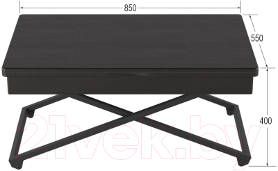 Стол-трансформер Калифорния мебель Андрэ Loft