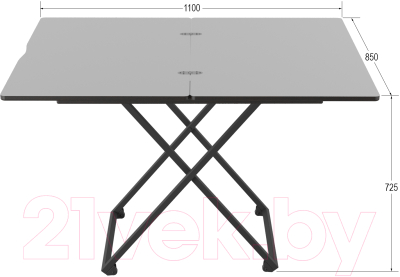 Стол-трансформер Калифорния мебель Андрэ Loft