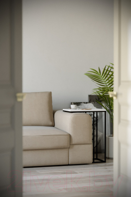 Приставной столик Калифорния мебель Агами (белый)