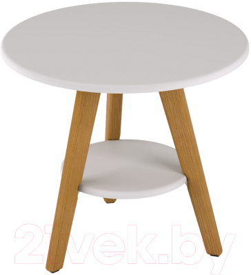 Журнальный столик Калифорния мебель ХОГ (белый) - фото
