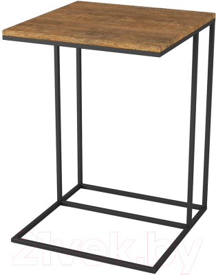 Приставной столик Калифорния мебель Хайгрет (дуб американский) - фото