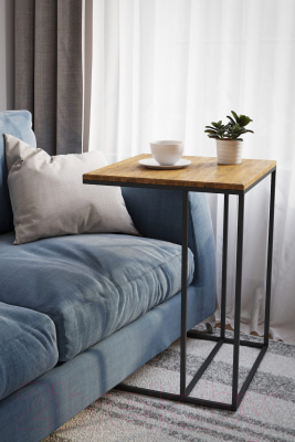 Приставной столик Калифорния мебель Хайгрет (дуб американский)