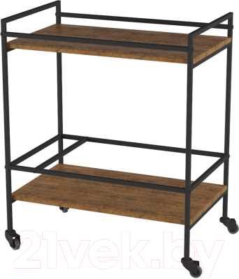 Сервировочный столик Калифорния мебель Спич (дуб американский) - фото