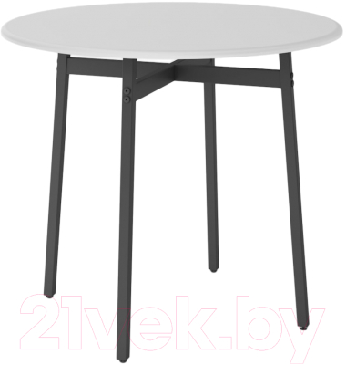 Обеденный стол Калифорния мебель Медисон (белый) - фото