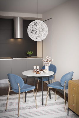 Обеденный стол Калифорния мебель Медисон (белый)