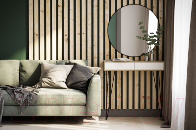 Консольный столик Калифорния мебель Телфорд (дуб сонома/белый)