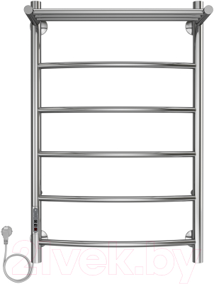 Полотенцесушитель электрический GRANULA Классик 50x80 D32 с полкой - фото