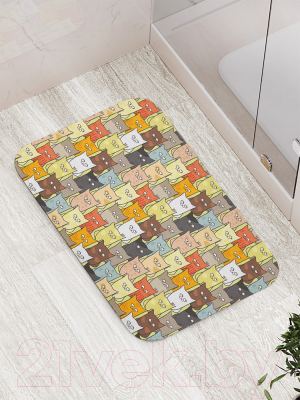 Коврик для ванной JoyArty Котятки / bath_32589