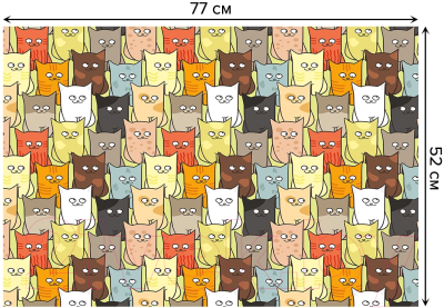 Коврик для ванной JoyArty Котятки / bath_32589