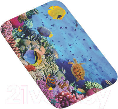 Коврик для ванной JoyArty Морская глубина / bath_2611 - фото